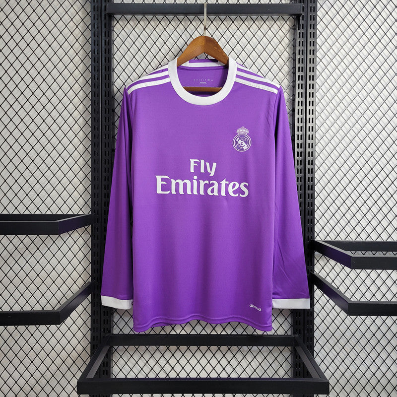 Real Madrid Bortatröja Long Sleeves 2016/2017