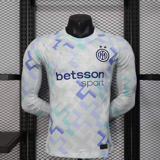 Inter Bortatröja Long Sleeves 2025/26