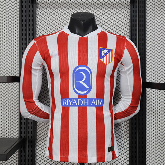 Atlético Madrid Hemmatröja Long Sleeves 2025/26