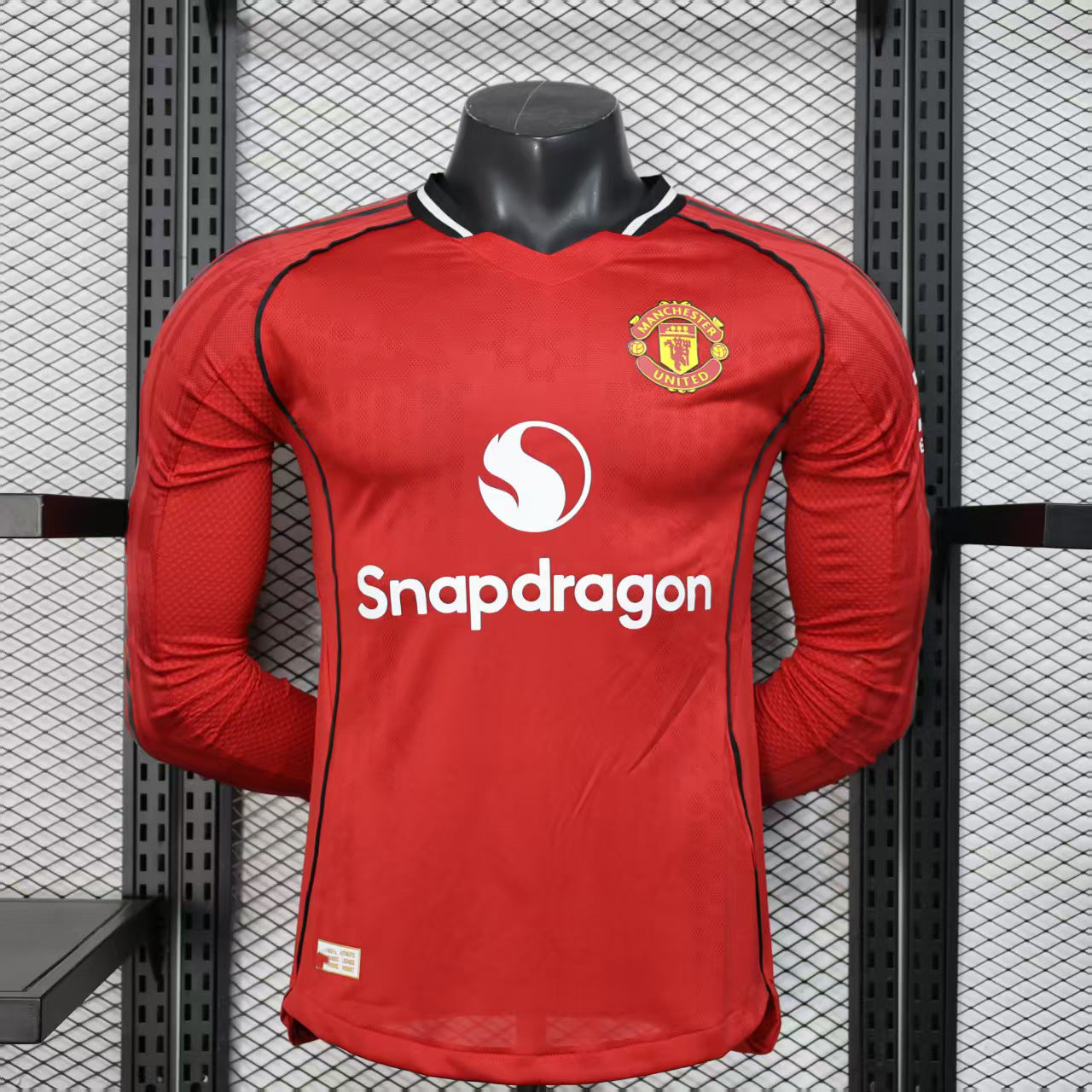 Manchester United Hemmatröja Long Sleeves 2025/26
