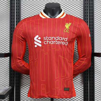 Liverpool Hemmatröja Long Sleeves 2024/25