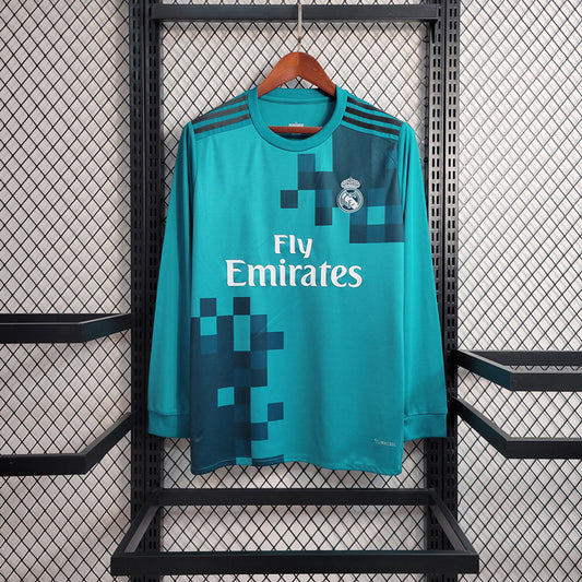 Real Madrid Tredjetröja Long Sleeves 2017/2018