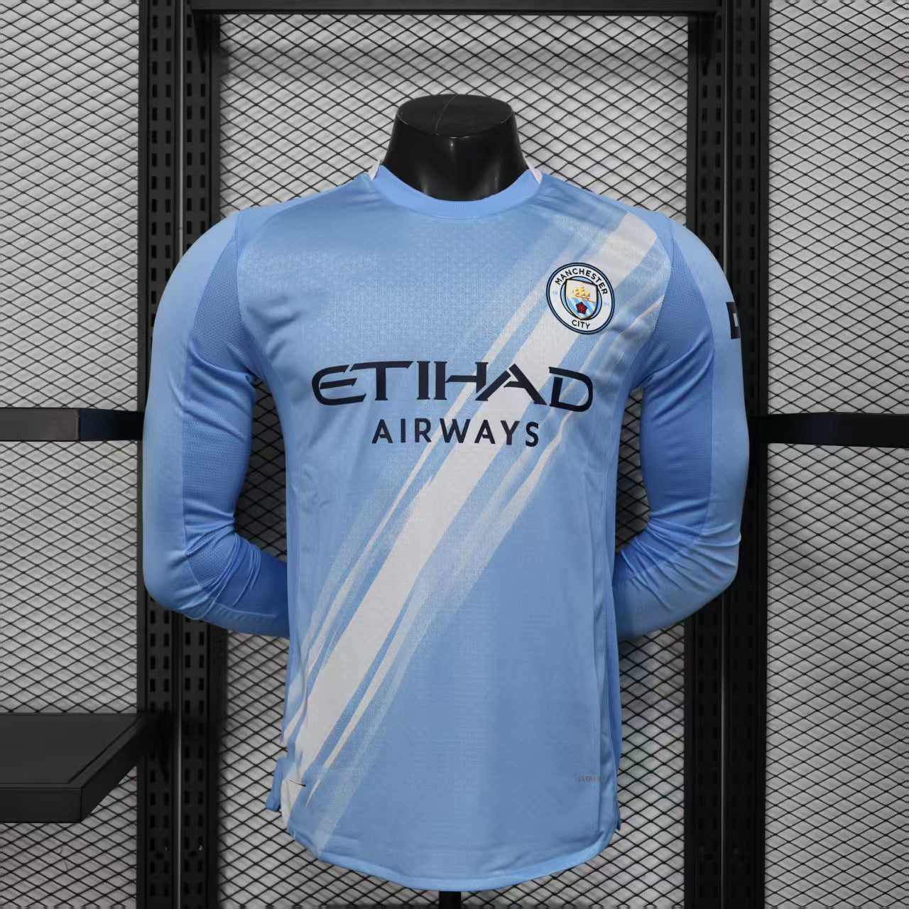 Manchester City Hemmatröja Long Sleeves 2025/26